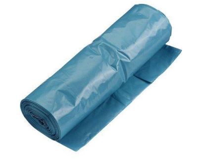 Afvalzak LDPE Blauw 70x110cm 70my 10x20 Afvalzakken Victoria Horeca