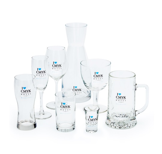 Glaswerk overige bedrukken?  Gemiddelde productietijd 2 weken!