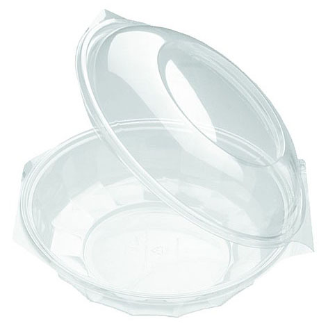 Saladebowl 750cc transparant APET 240st