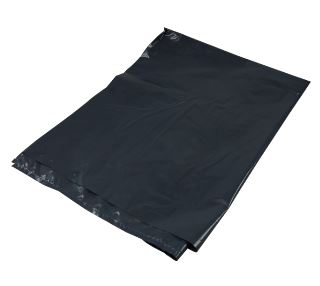 Afvalzak LDPE Zwart 90x125cm 60my 10x10