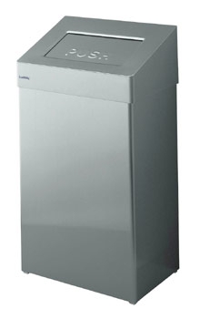 Santral DEKSEL tbv afvalbak RVS 50 liter