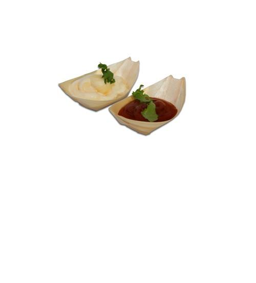 FSC® houten bootje 70x50mm 2000st