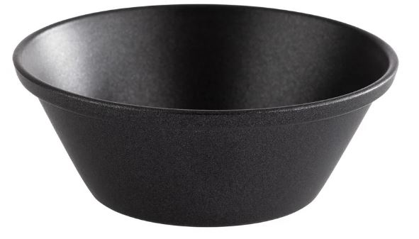 Dip Bowl Grey Black 40ml 6 stuks