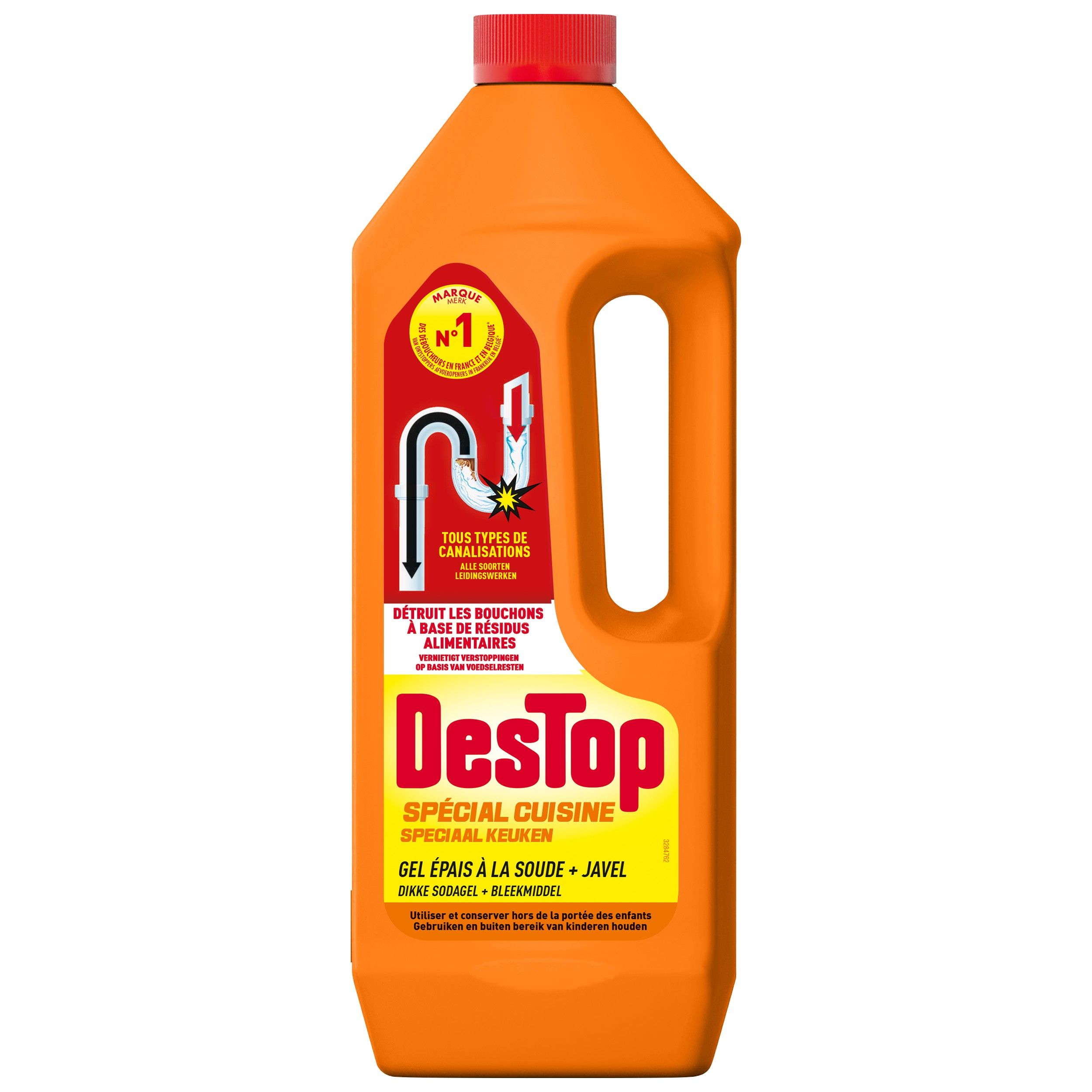 Destop keukenontstopper gel 1 ltr.