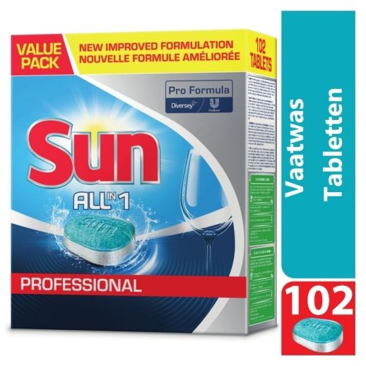 Sun prof. tabletten All-In1 x102 st.
