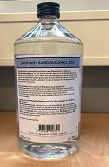 Sarphati Handalcohol 80% 6x 1 ltr.