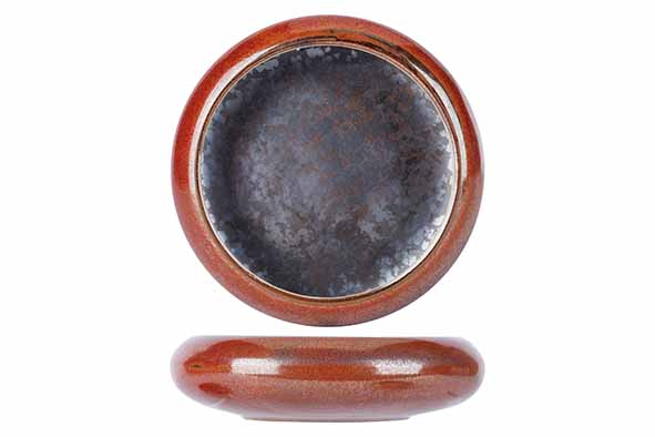 Elements maroon schaaltje 9x2,9cm x6