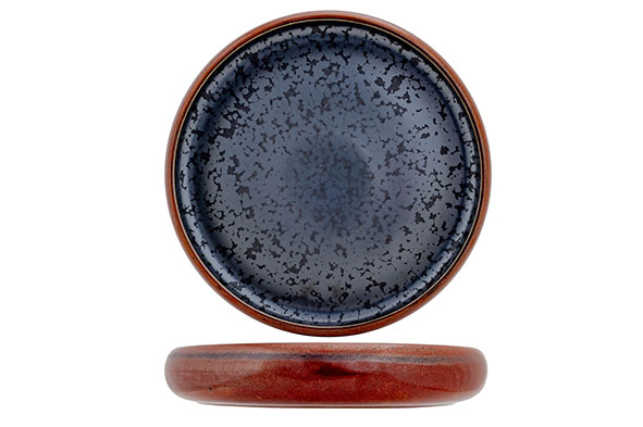 Elements maroon diep bord 27,8x5cm x2