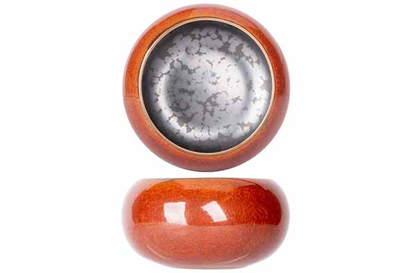 Elements maroon bowl 8,3x6cm x6