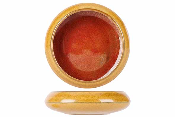 Elements mustard schaaltje 9x2,9cm x6