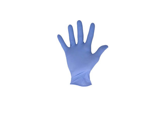 Nitril Handschoen Poedervrij Violet L