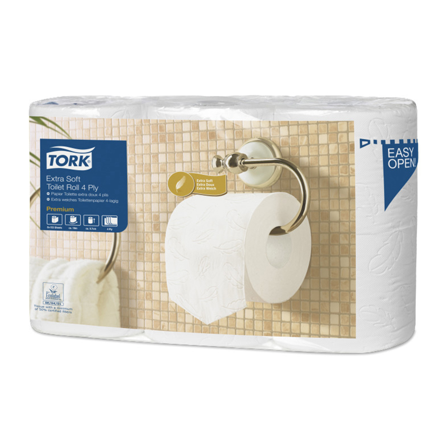 Tork Toiletpapier Extra Soft 4-lgs. (7 x