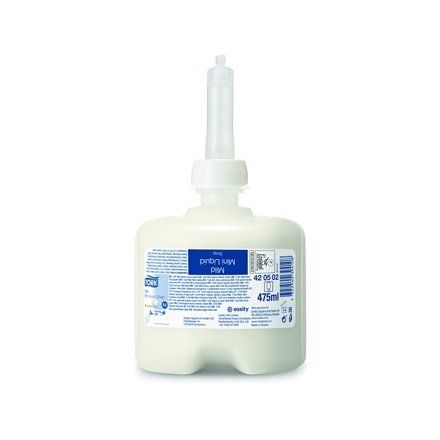 Tork Mild Mini Liquid Soap 8x475ml
