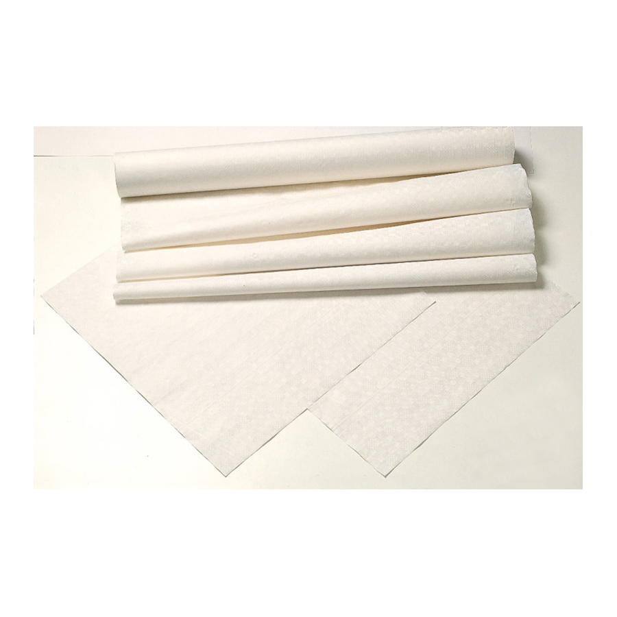 Tork damast napperon 80x80cm wit 1x250
