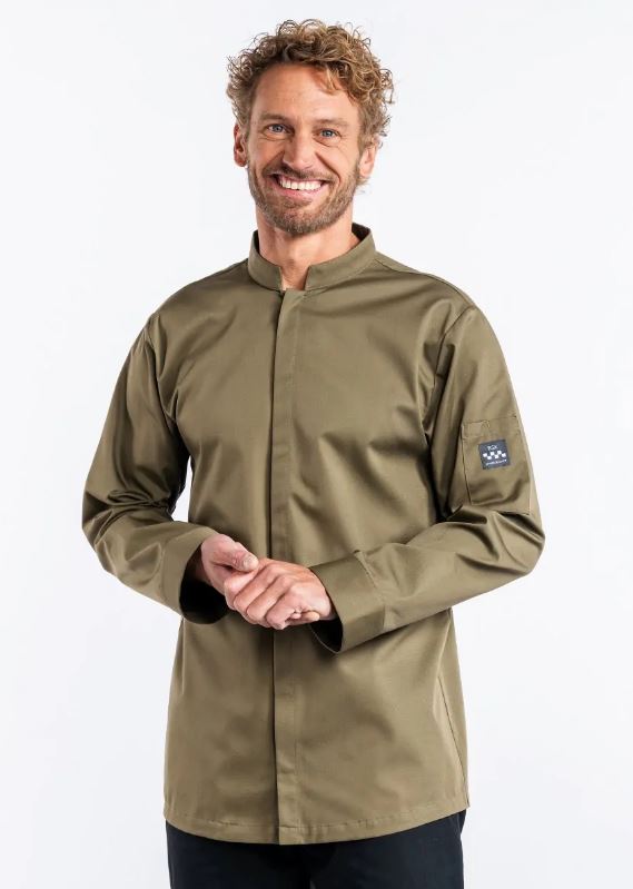 Chef Jacket Sabor Dark Olive L