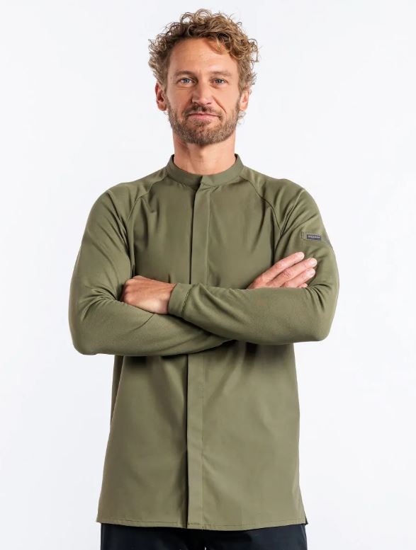 Chef Jacket Fratello FX Green Stretch L