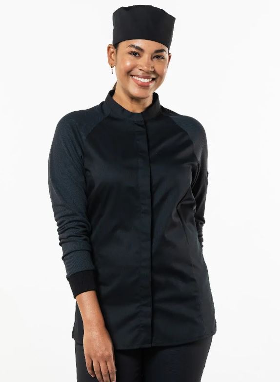 Chef Jacket Lady Sorella FX Black L