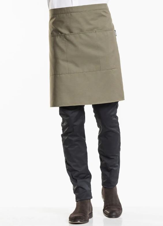 Apron 3-pockets Dark Olive