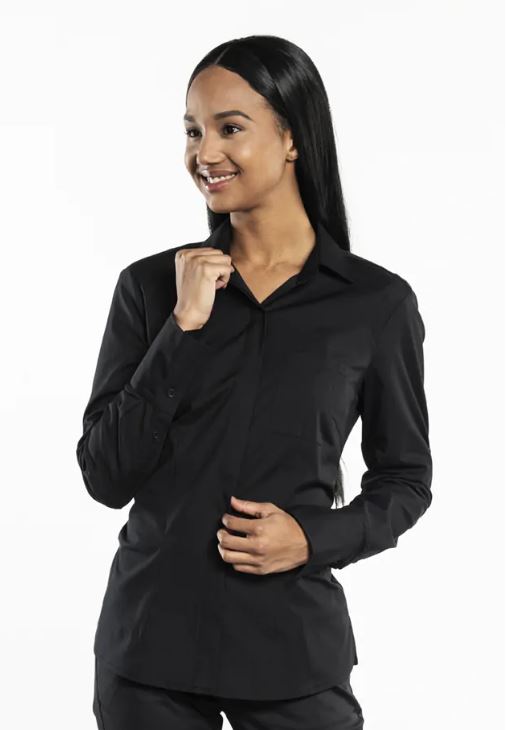 Shirt Women FX Black Stretch L
