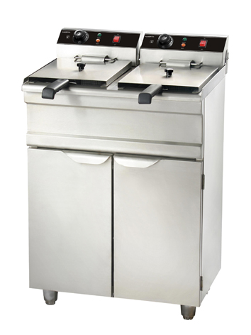 ELEKTRISCHE FRITEUSE 2X9L