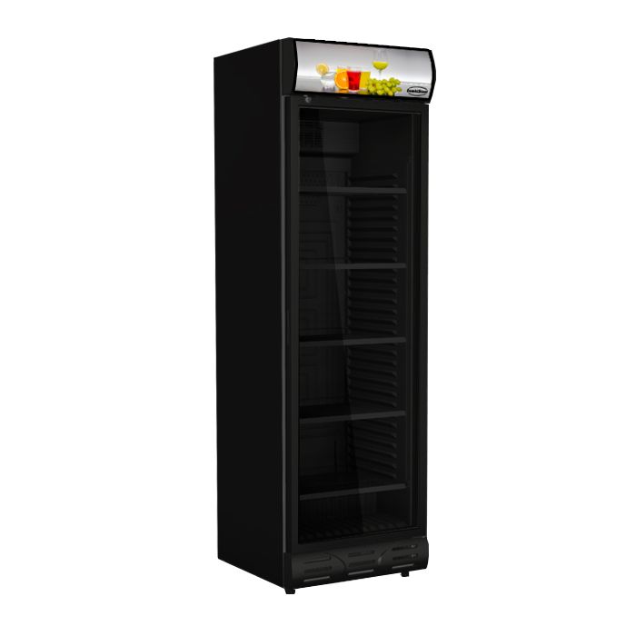 KOELKAST GLASDEUR 382L