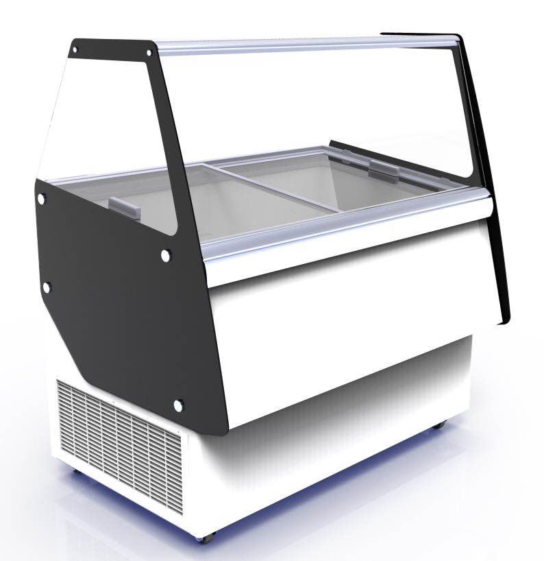 SCHEPIJSVITRINE IBIZA 8X5 LTR