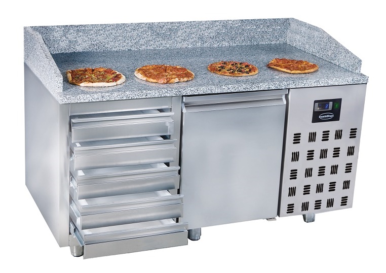 PIZZAWERKBANK 1 DEUR 5 LADEN