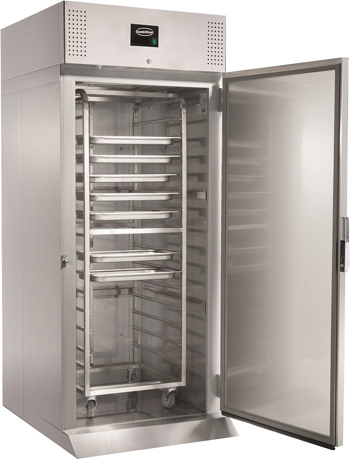 ROLL-IN VRIESKAST RVS MONO BLOCK 700 LTR