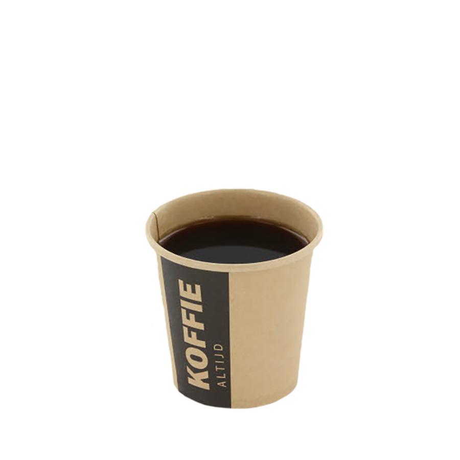 Bekers, coffee to go 118ML 1000st