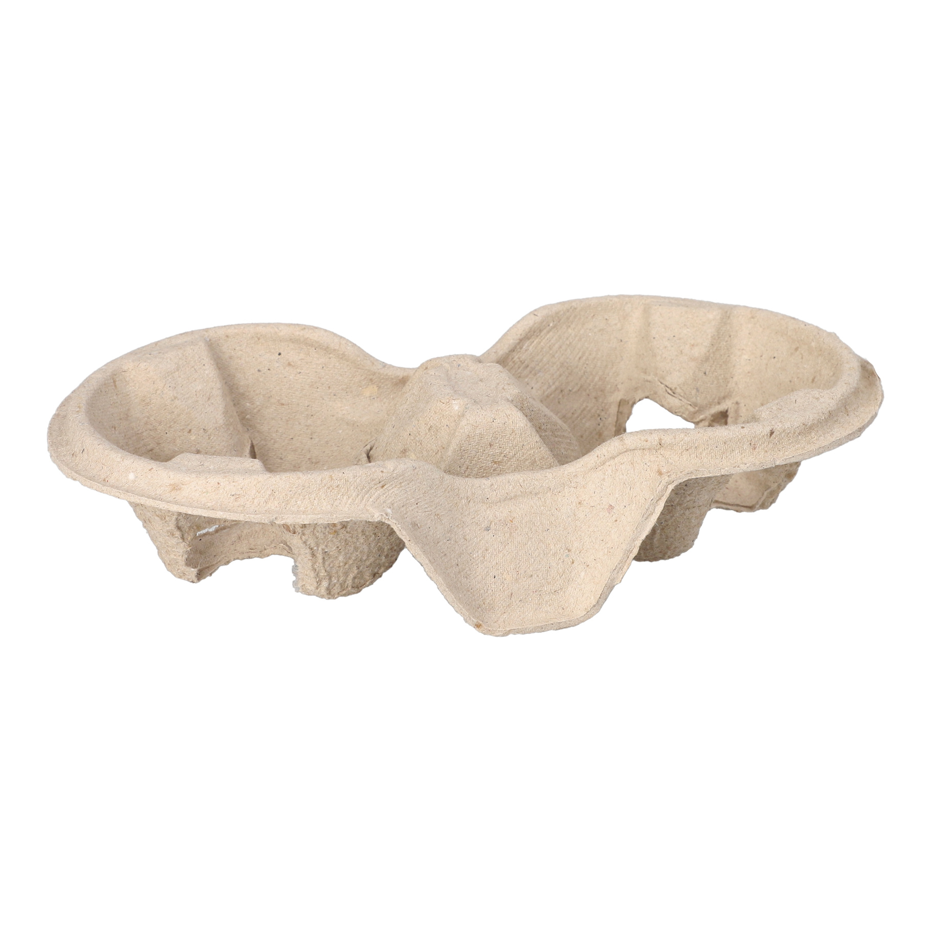 Draagtray, karton "To Go"  2 bekers x220