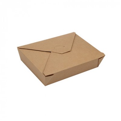 Lunchbox Kraft 19.5x13.x3.8 1500ml 300st