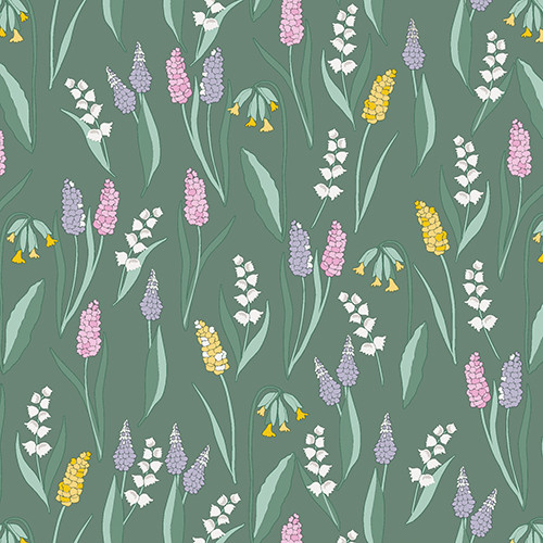 Servet 33cm " Fleuri" 3 lgs 200st