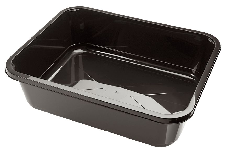 Bak 5000cc spuitgiet PP zwart 148 st