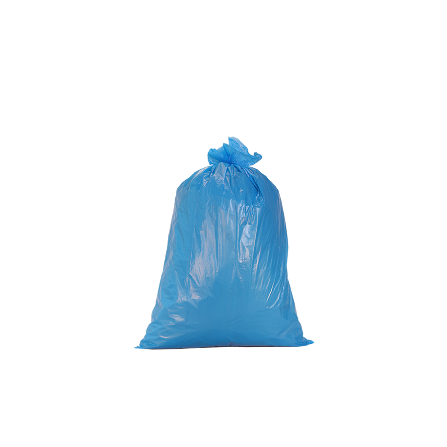 Afvalzak 80x120 blauw T70 10x20st