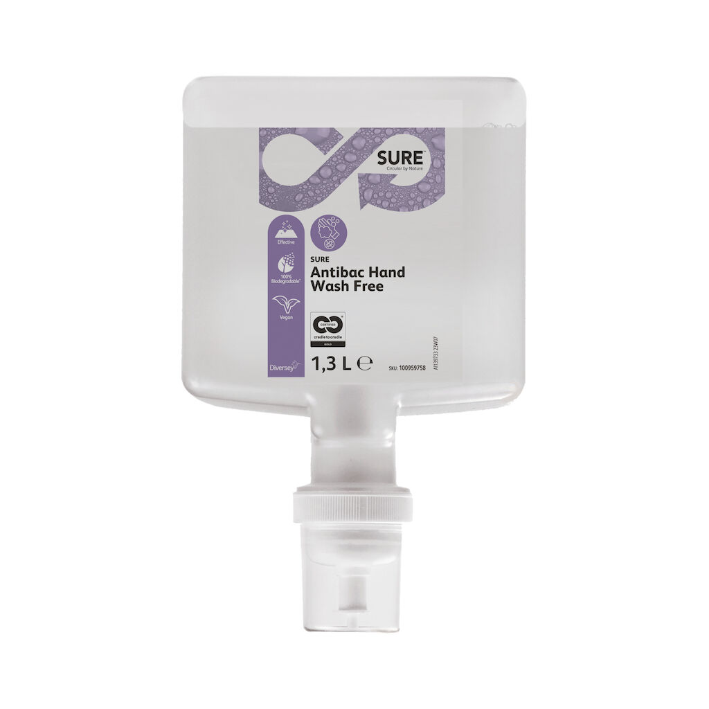 Sure antimic handwash free 4x1.3 ltr.