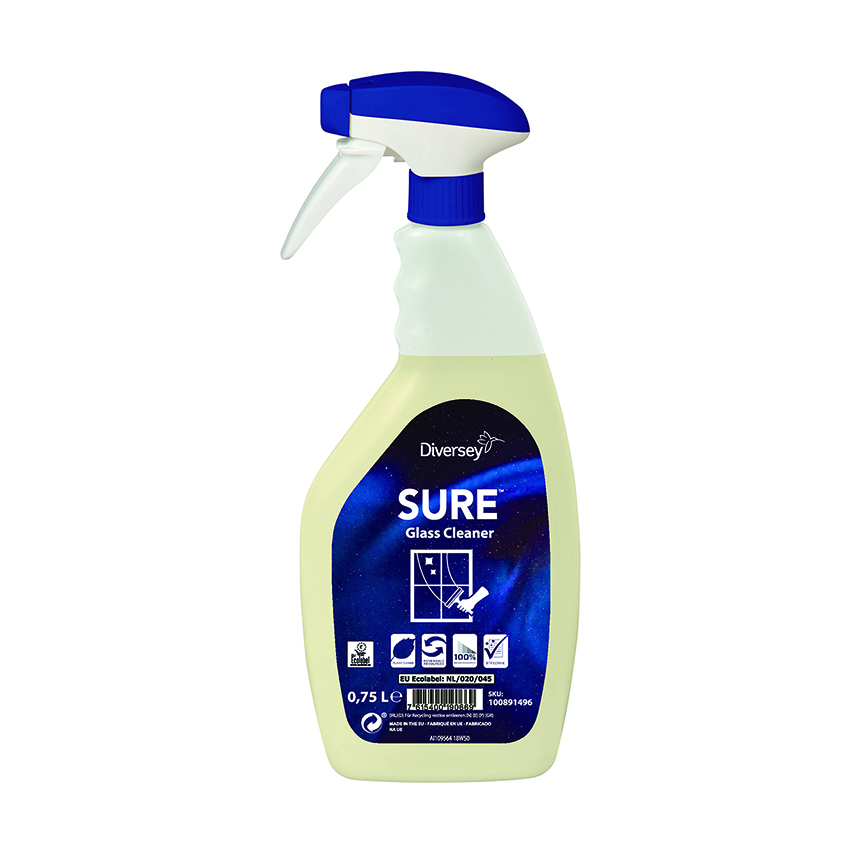 SURE Glass Cleaner 6x750 ml.