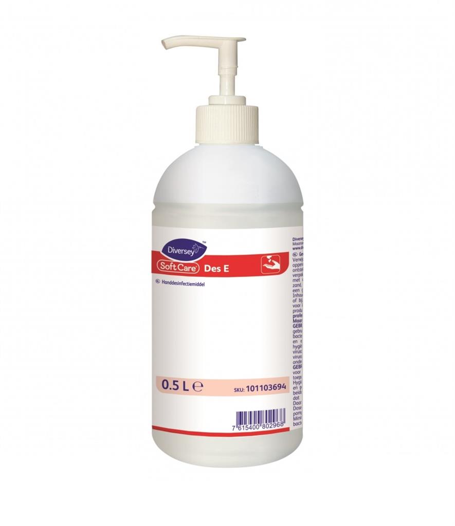 Soft Care Des E pompfles 10x500 ml.