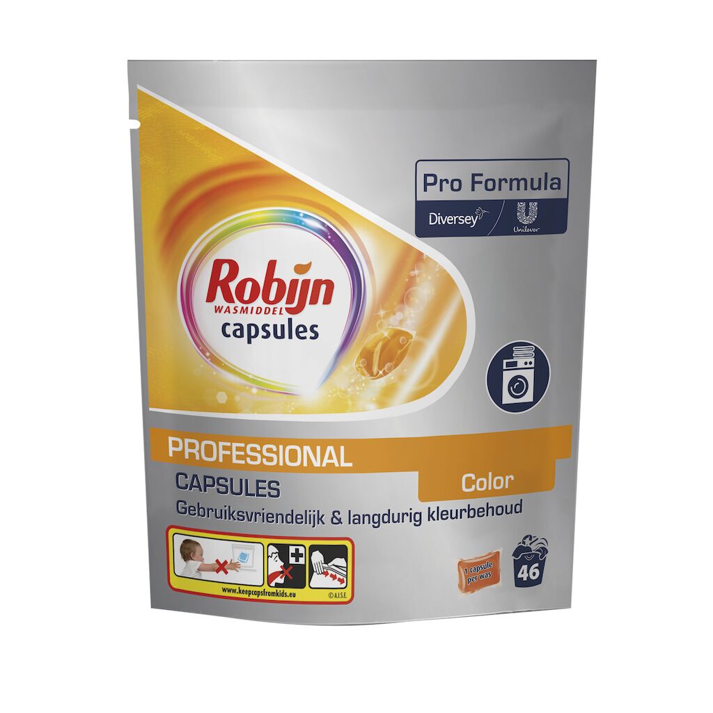 Robijn wasmiddel capsules color 6x46st