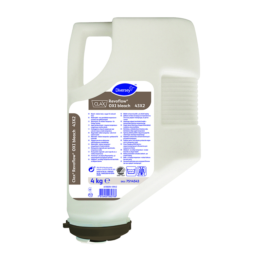 Clax Revoflow Oxi 4kg. (3st. In doos)