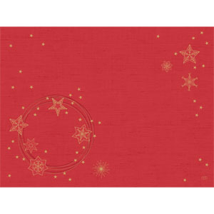 Dunicel placemat 30x40cm Star Shine x500