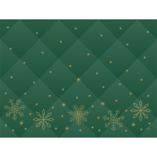 Placemat 30x40cm Rhombus Green x1000