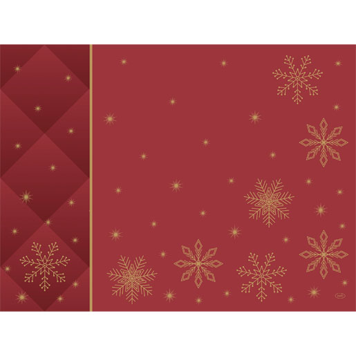 Placemat 30x40cm Rhombus Bordeaux  x1000