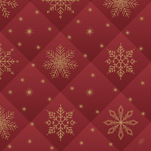 Dunilin servet 48cm Rhombus Bordeau x216