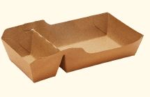 Bakje A22(A9+1) 19x10x3,5cm 100 stuks