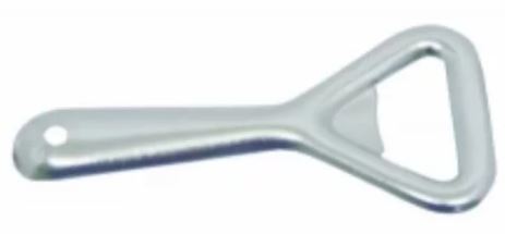 Flesopener chrome L90xB40mm