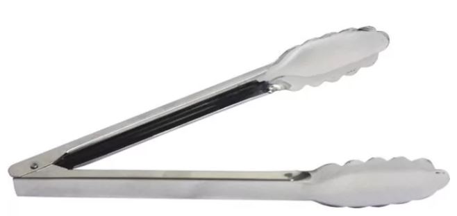 Tang universeel inox met veer L240xB36mm
