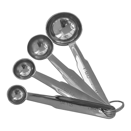 maatlepel set van 4