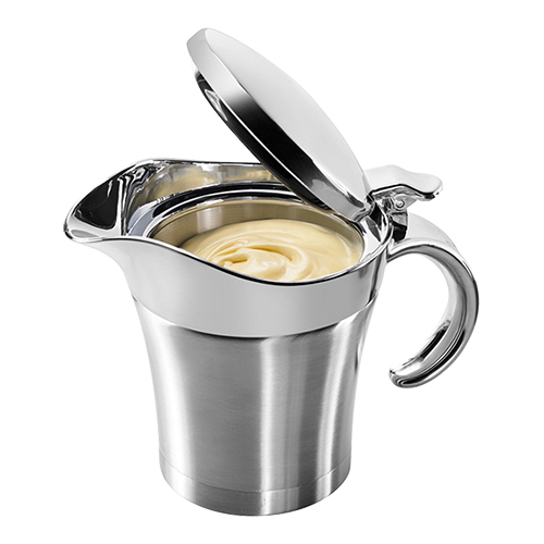 EMGA - Sauciere Thermo m/deksel 0,5L.