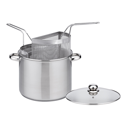 EMGA - Pasta-kookpan Ø28cm+2 inzet