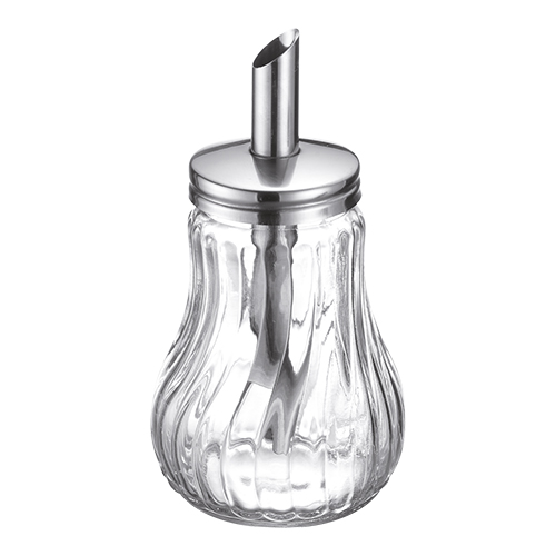EMGA - Suikerstrooier, rvs/glas 28cl